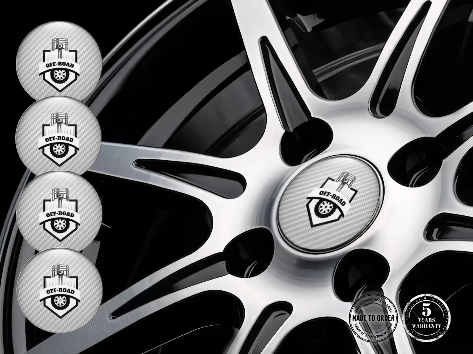 Wheel badge High Quality Luxury Dome for Cars